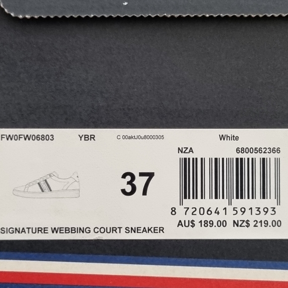 Tommy Hilfiger Women's White Sneakers - Picture 13 of 13